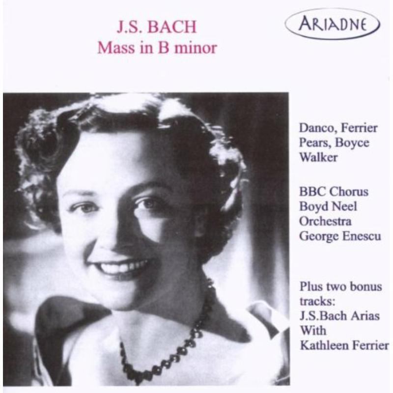 Picture of Ferrier:New So - BACH:MASS IN B MINOR