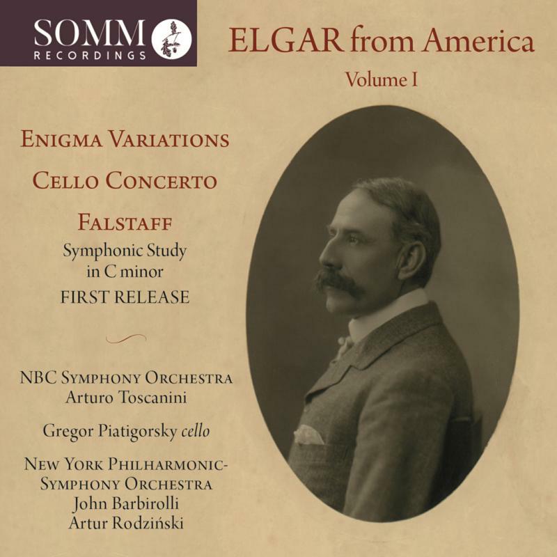 Picture of Nbcso/Nypso/Piatigorsky - Elgar from America, Vol. 1: Enigma Variations, Cello Concerto, Falstaff (Symphonic Study in C minor)