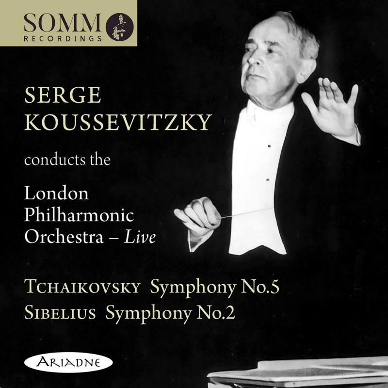 Picture of Lpo/Koussevitzky - Serge Koussevitzky conducts the London Philharmonic Orchestra (Live) - Tchaikovsky's Symphony No. 5 & Sibelius' Symphony
