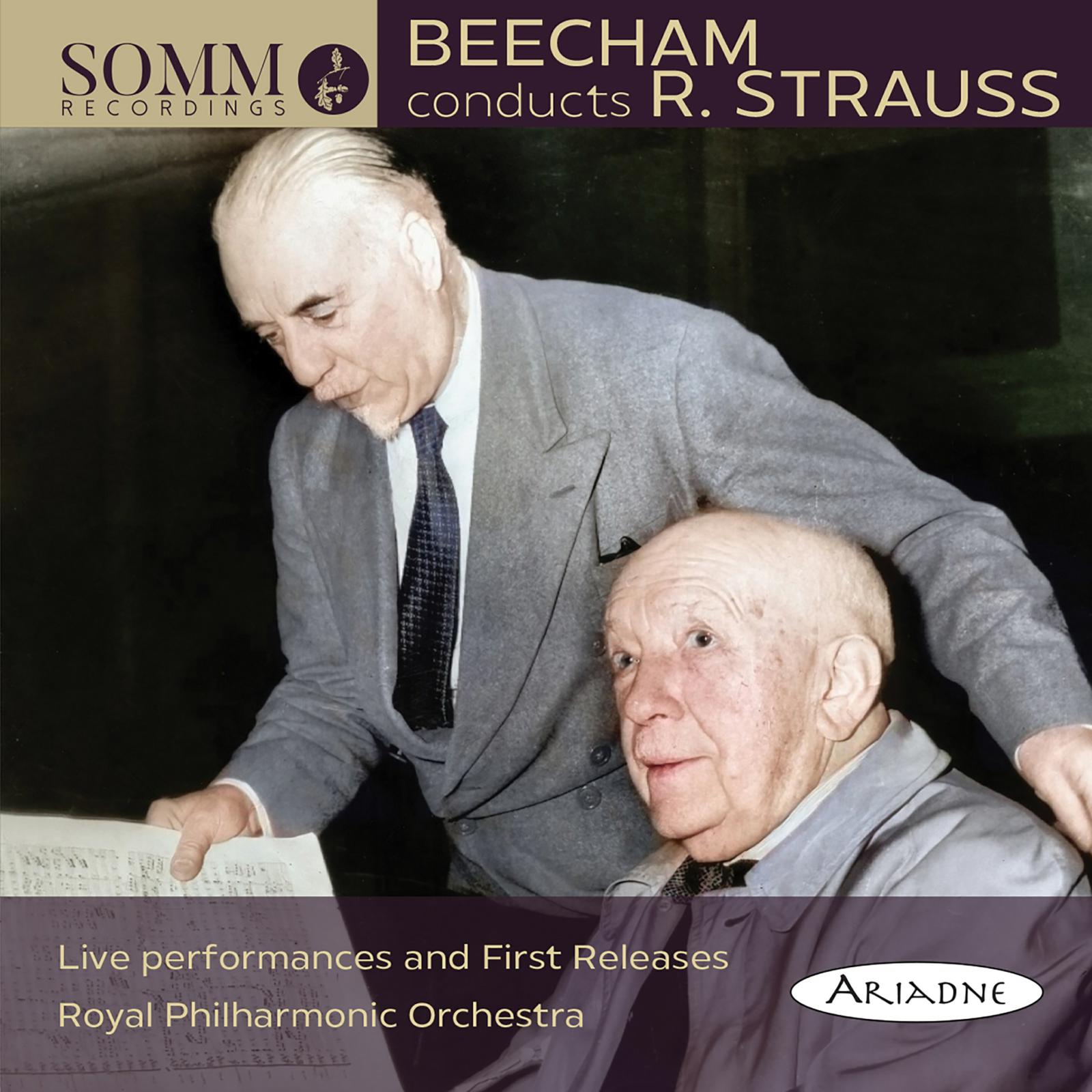 Picture of Royal Philharmonic Orchestra; Thomas Beecham - Thomas Beecham Conducts Richard Strauss
