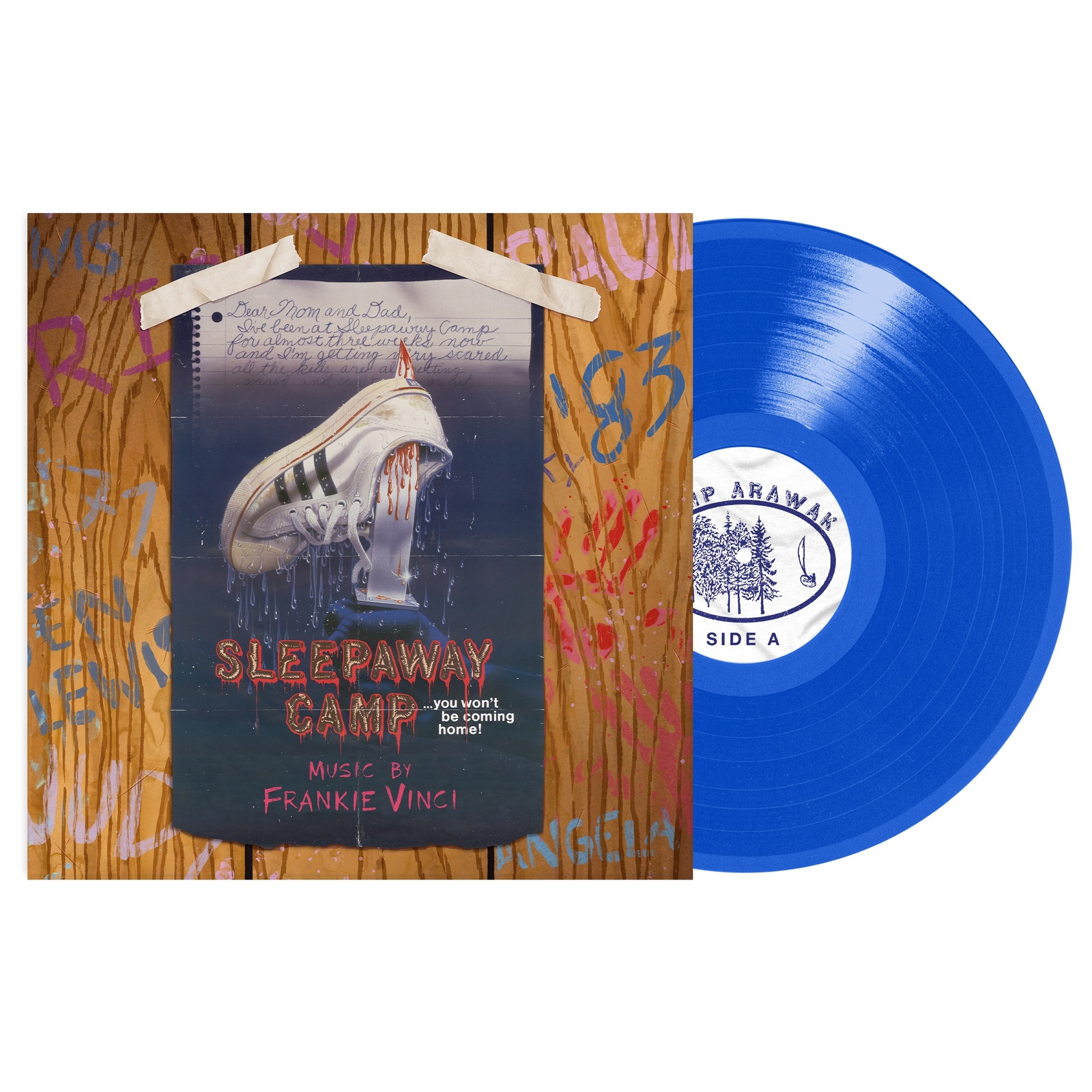 Picture of Frankie Vinci - Sleepaway Camp (Camp Arawak Waterfront Transparent Blue Vinyl)