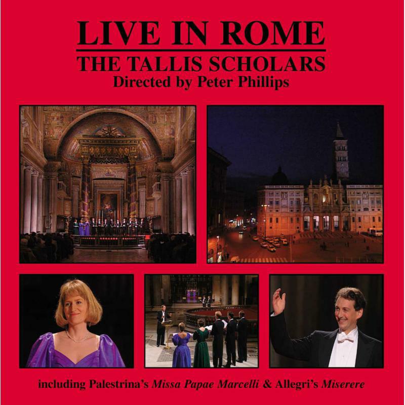 Picture of Tallis Scholars/Phillips - The Tallis Scholars - Live in Rome
