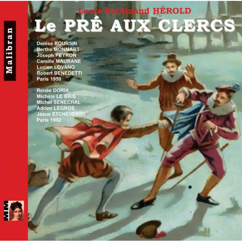 Picture of Denise Boursin, Berthe Monmart, Claudine Collart - Le  Pr� Aux Clercs - A Comic Opera In 3 Acts