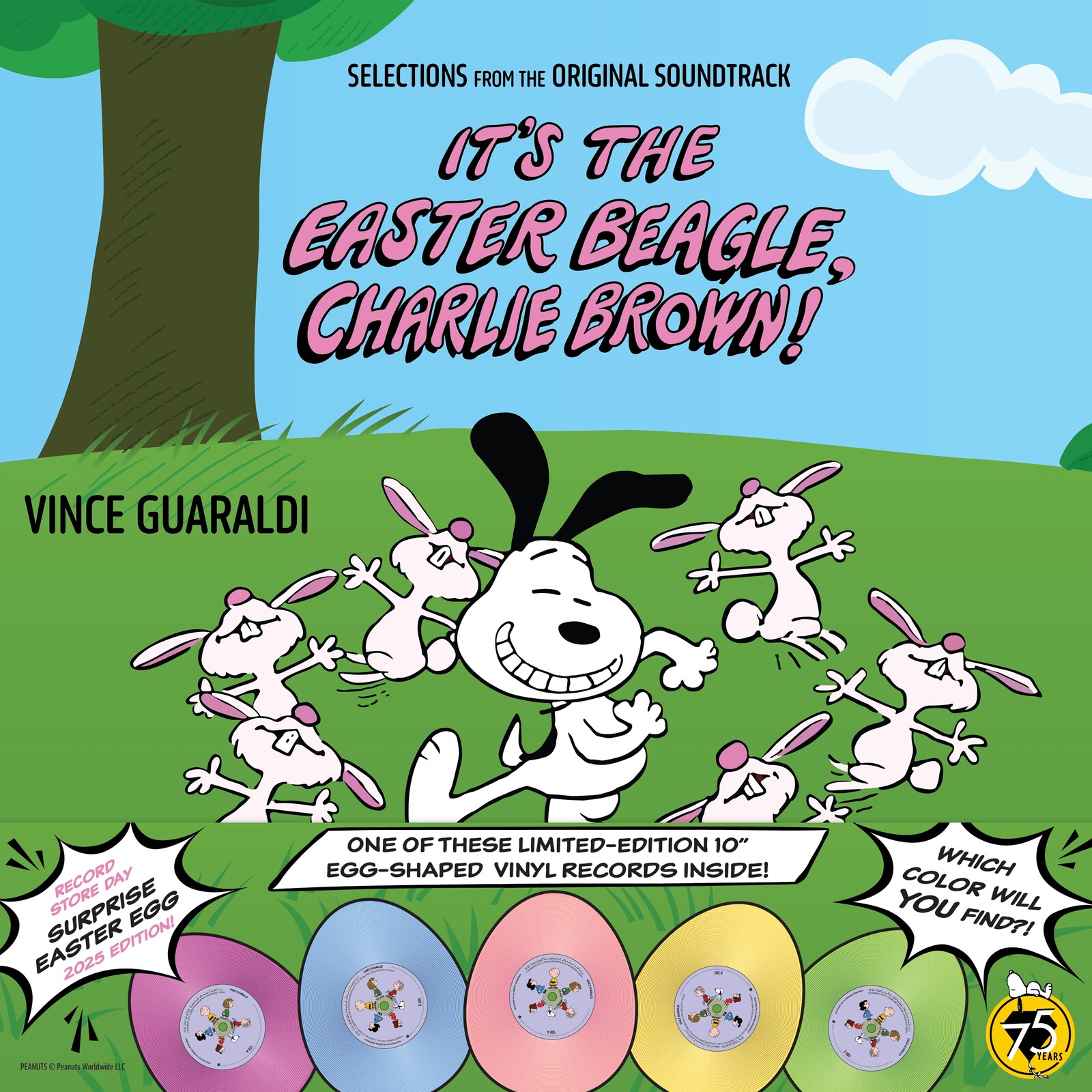 Picture of Vince Guaraldi - Selections from It's the Easter Beagle, Charlie Brown (OST - Peanuts 75th An. Mystery Easter Egg Edition)