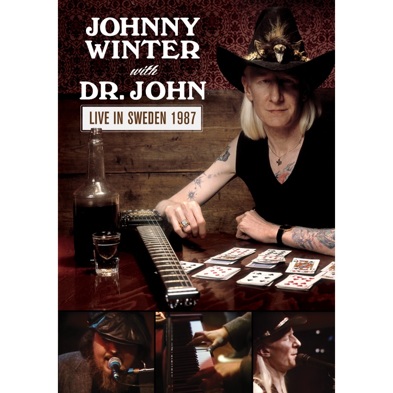 Picture of Johnny Winter & Dr. John - Deleted - Live In Sweden 1987 (DVD)