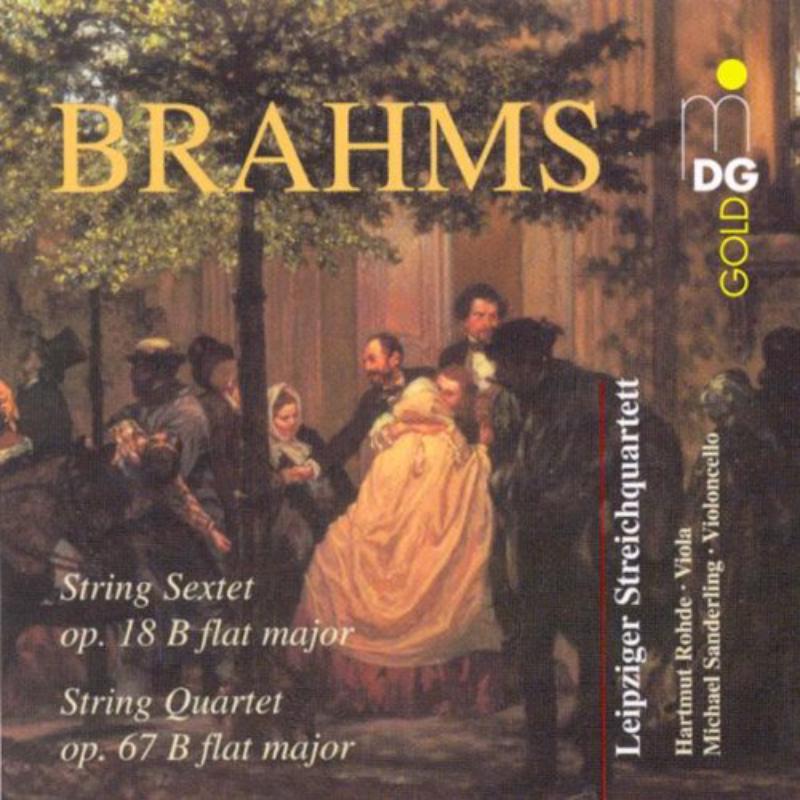 Picture of Brahms - Leipziger Streichquartett/Rohde/Sanderling