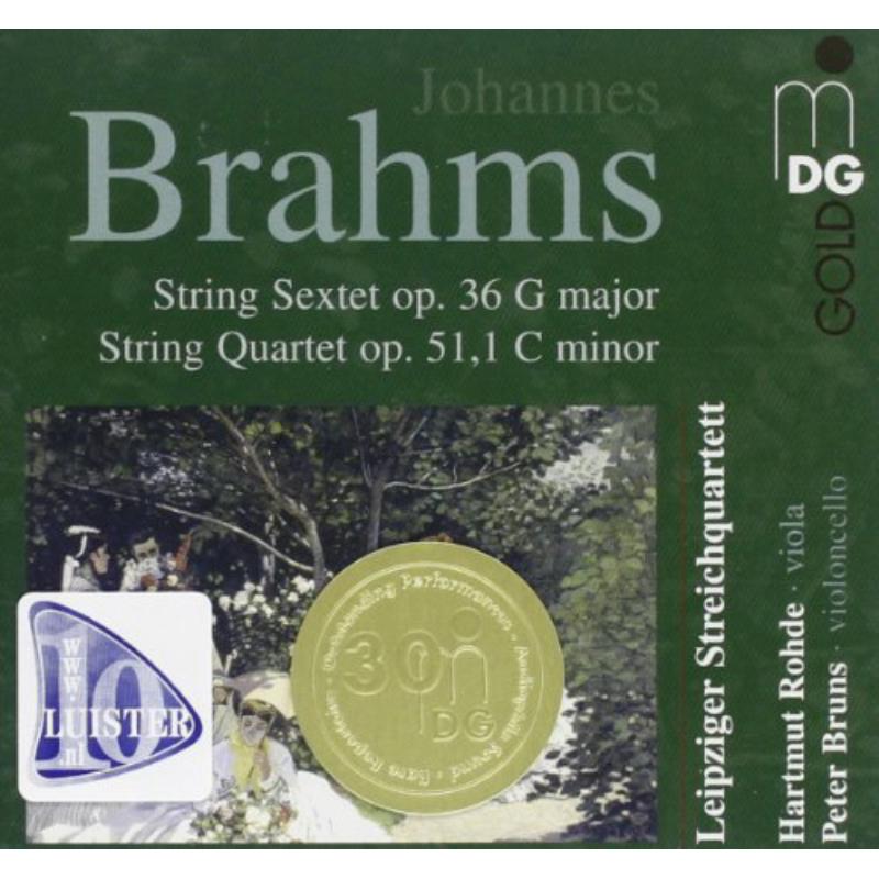 Picture of Brahms - Leipziger Streichquartett/Rohde/Bruns