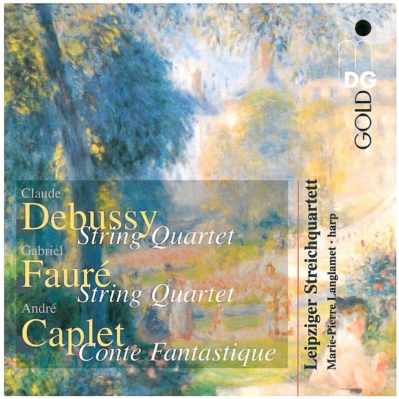 Picture of Debussy/Caplet/Faure - Leipziger Streichquartett/Langlamet,M-P.