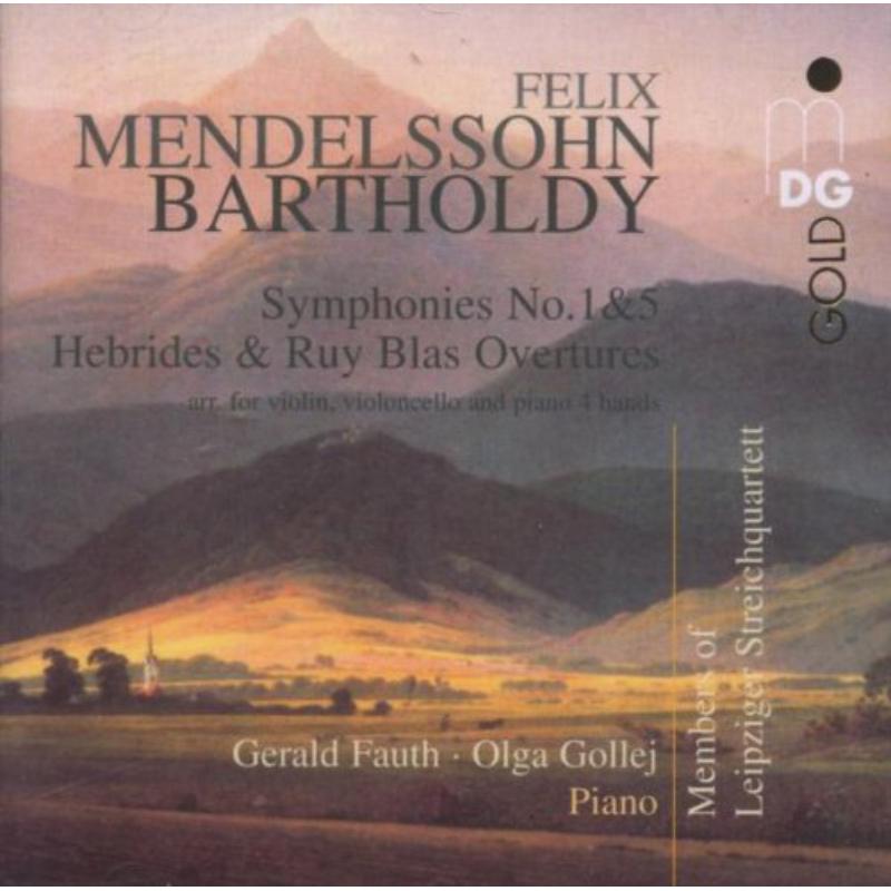 Picture of Meldelssohn - Fauth,G./Gollej,O/members of the Leipzig  Quartet