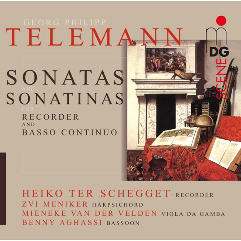 Picture of Telemann - Schegget/van der Velden/Aghassi/Meniker