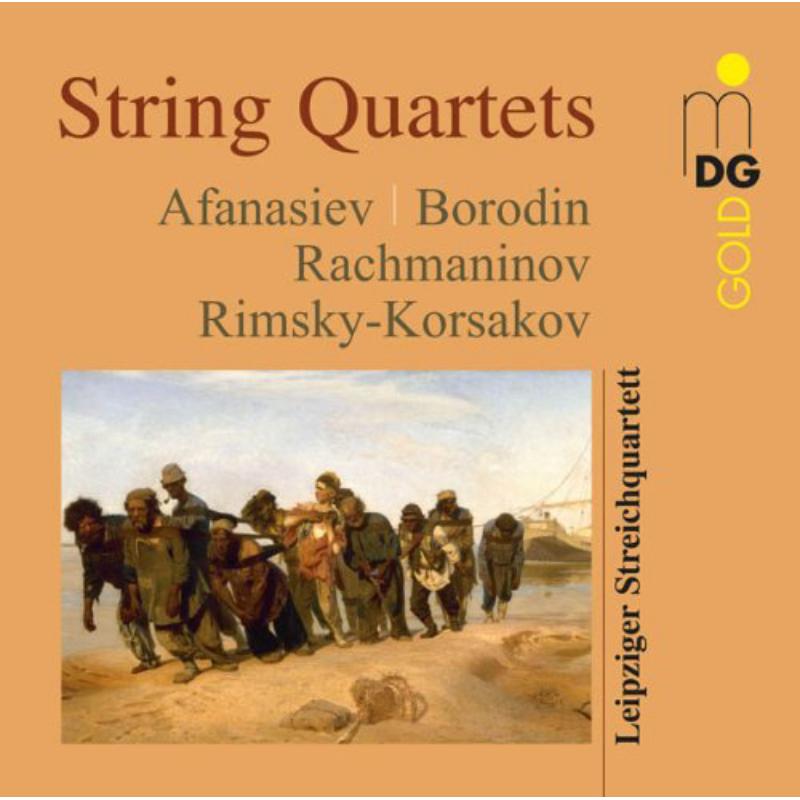Picture of Rimsky-Korsakov/Afanasiev/Rachmaninov/Borodin - Leipzig String Quartet