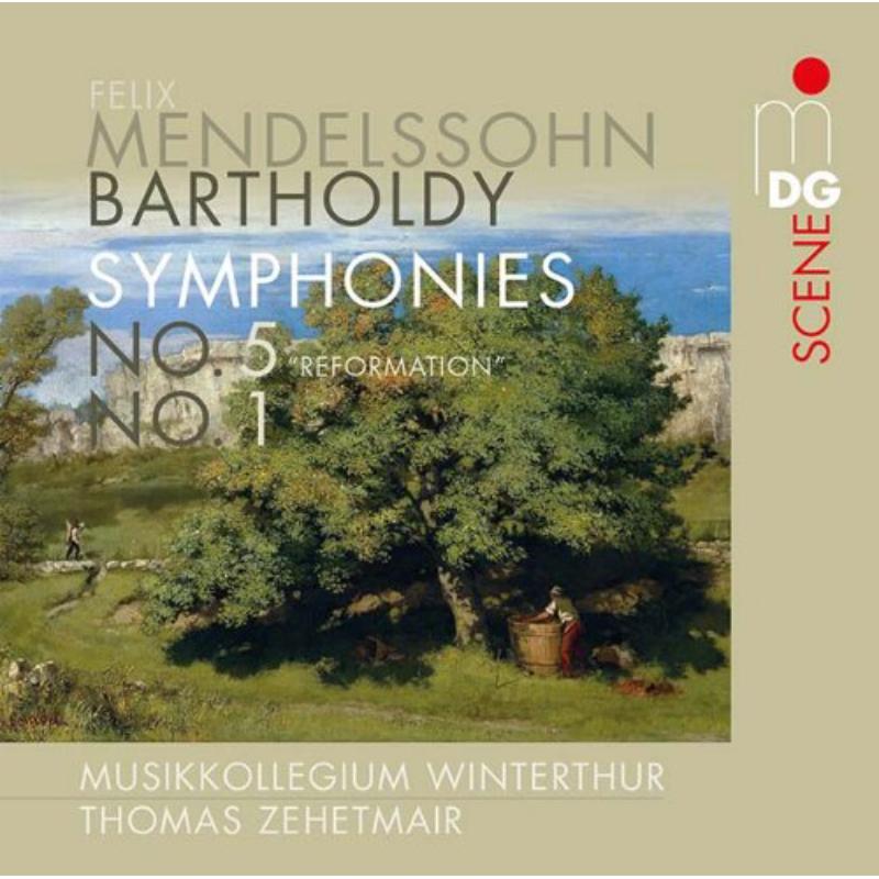 Picture of Musikkollegium Winterthur / Thomas Zehetmair - Mendessohn:  Symphonies No 1 & 9