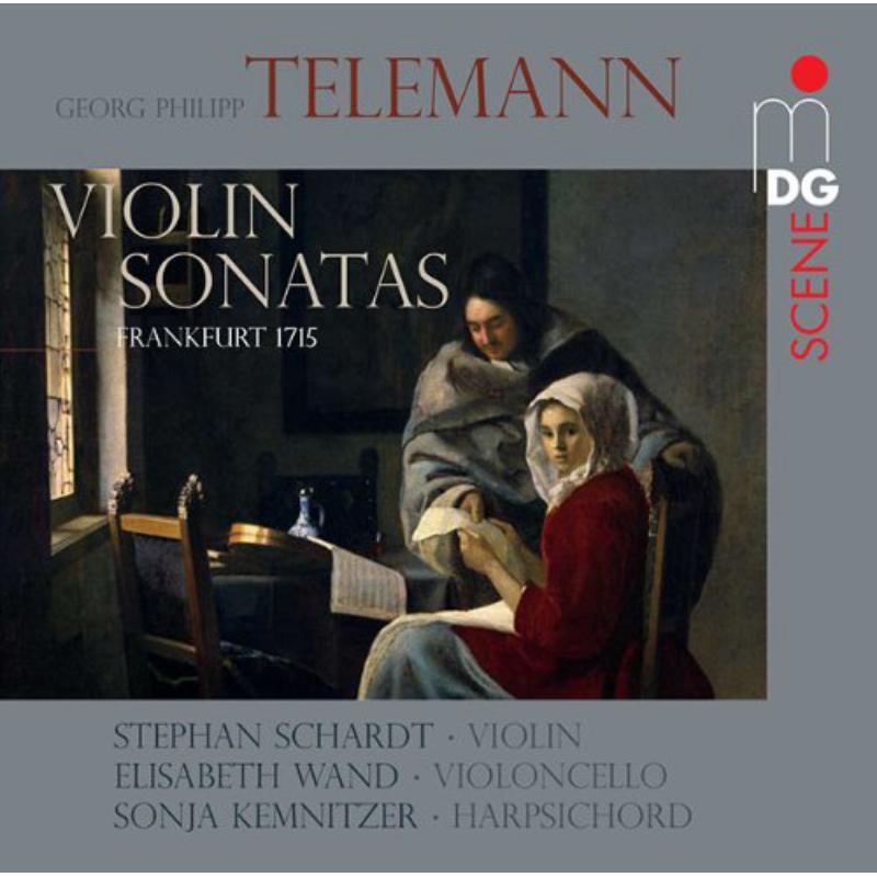 Picture of Telemann:  Violin Sonatas Frankfurt 1715 - Stephan Schardt, violin  Elisa