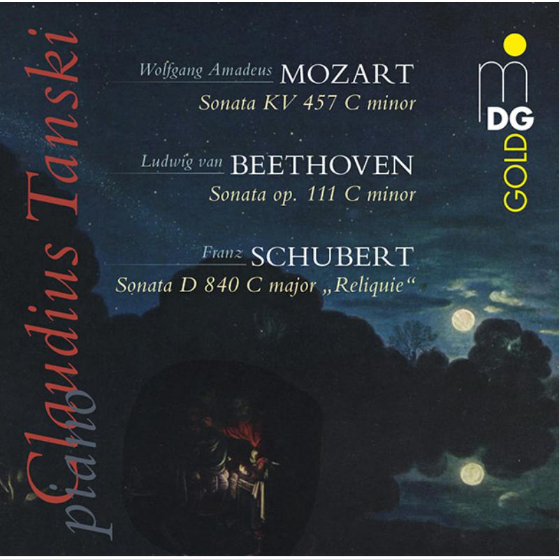Picture of Claudius Tanski - Mozart: Sonata C Minor KV 457 / Sonata C Minor Op. 111 / Sonata C Major D 840