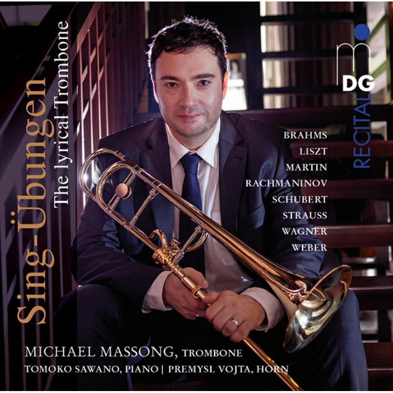 Picture of Michael Massong, Tomoko Sawano & Premysl Vojta - The Lyrical Trombone: Works By Brahms, Liszt, Martin, Rachm