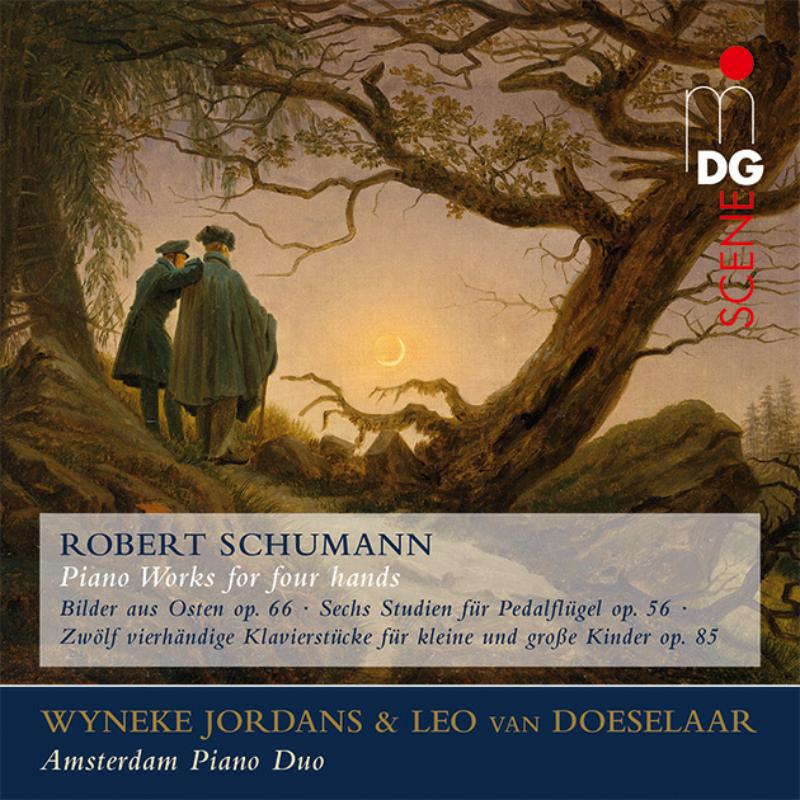 Picture of Amsterdam Piano Duo: Wyneke Jordans Leo Van Doeselaar - Robert Schumann: Piano Works For Four Hands