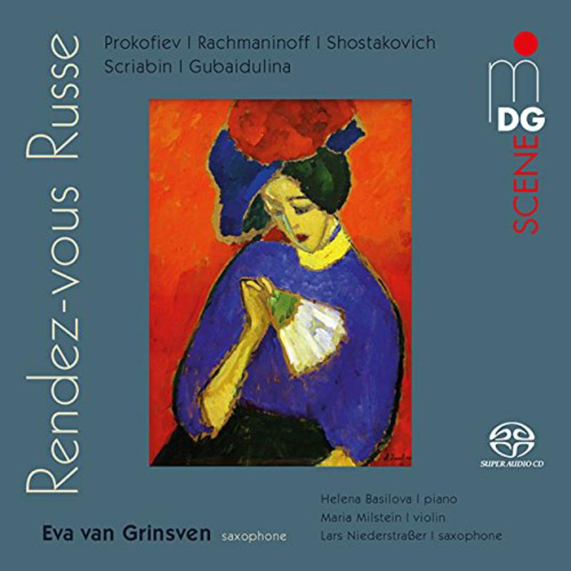 Picture of Eva Van Grinsven, H Basilova, M Milstein, L Niederstrasse - Prokofiev, Rachmaninov, Shostakovich: Transcriptions For Sax