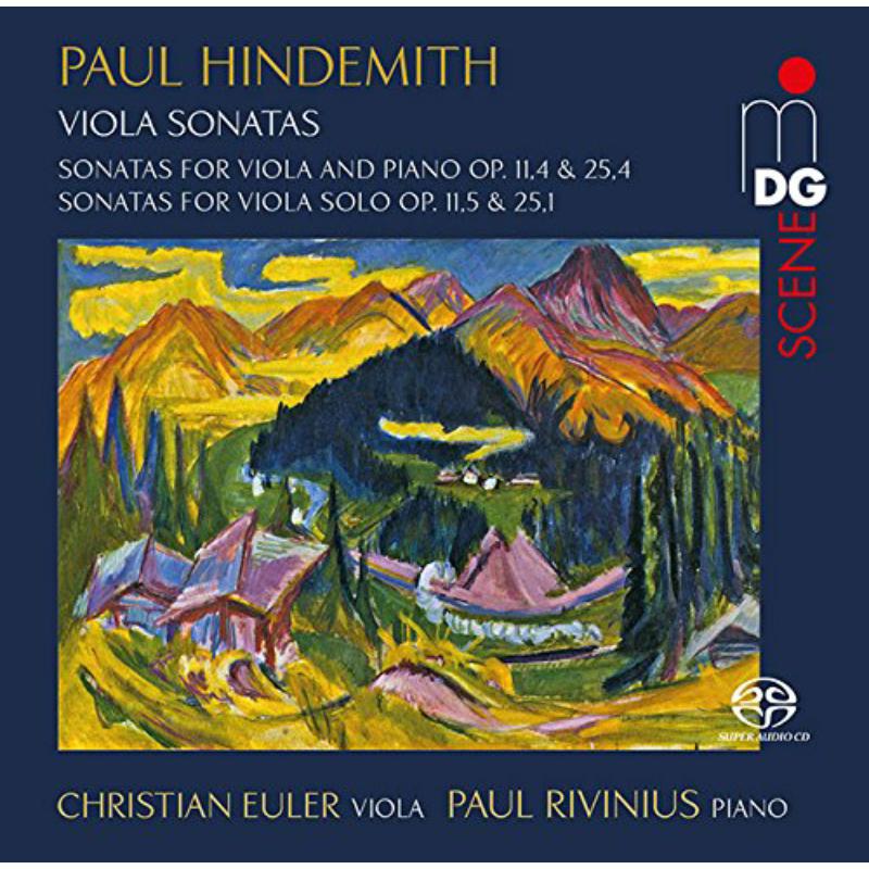 Picture of Christian Euler; Paul Rivinius - Hindemith: Sonatas For Violin & Piano; Solo Sonatas