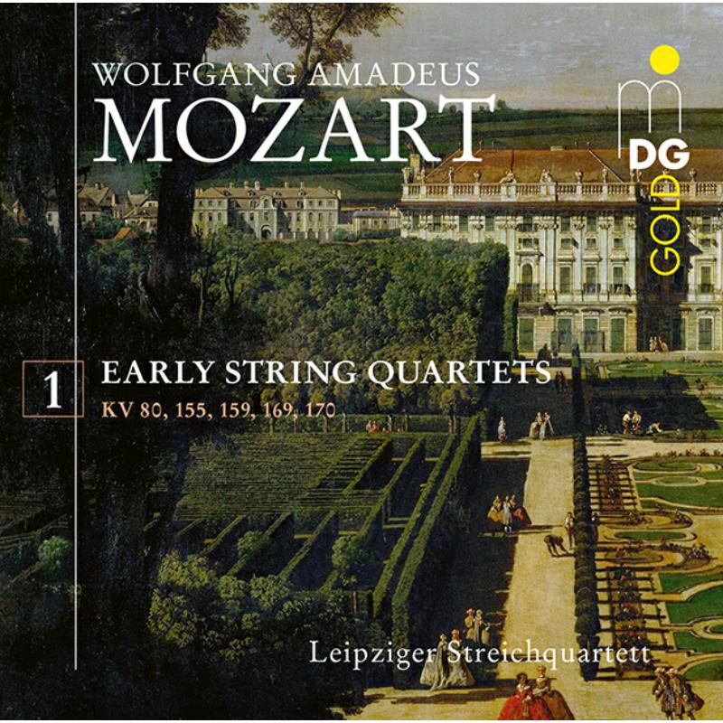 Picture of Leipzig String Quartet - Mozart: Early String Quartets Vol 1