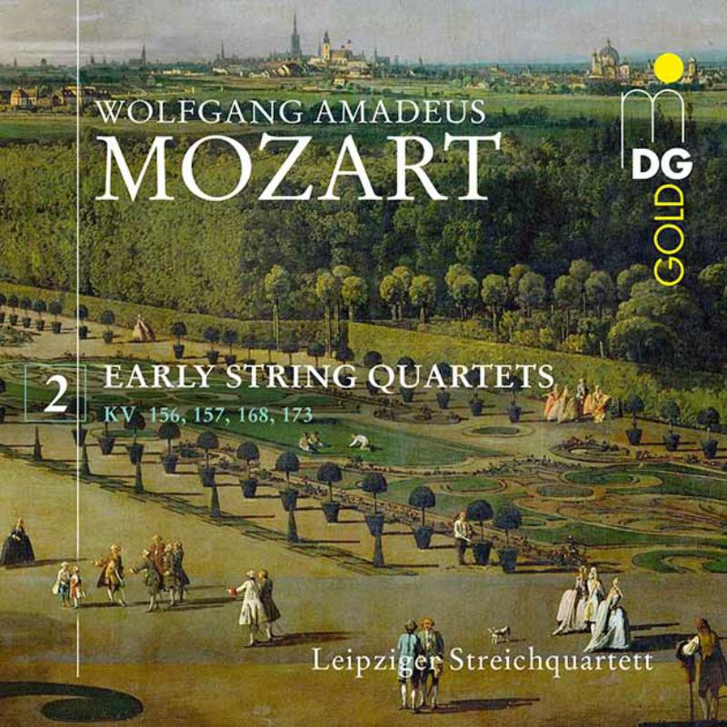 Picture of Leipzig String Quartets - Mozart: Early String Quartets Vol. 2 KV 156, 157, 168 & 173