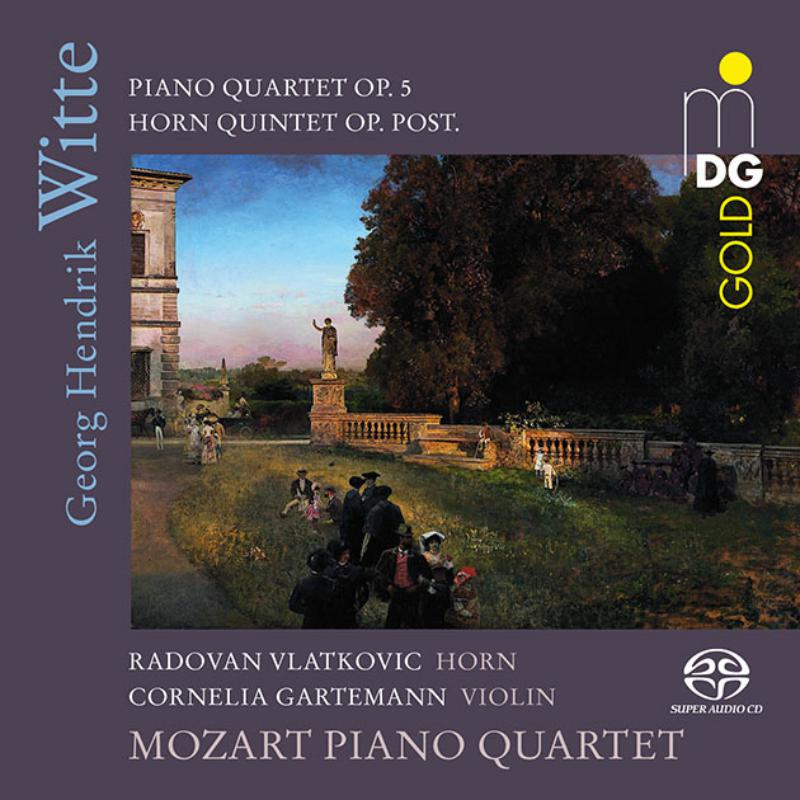Picture of Mozart Piano Quartet; - Georg Hendrik Witte: Piano Qtet; Horn Quintet