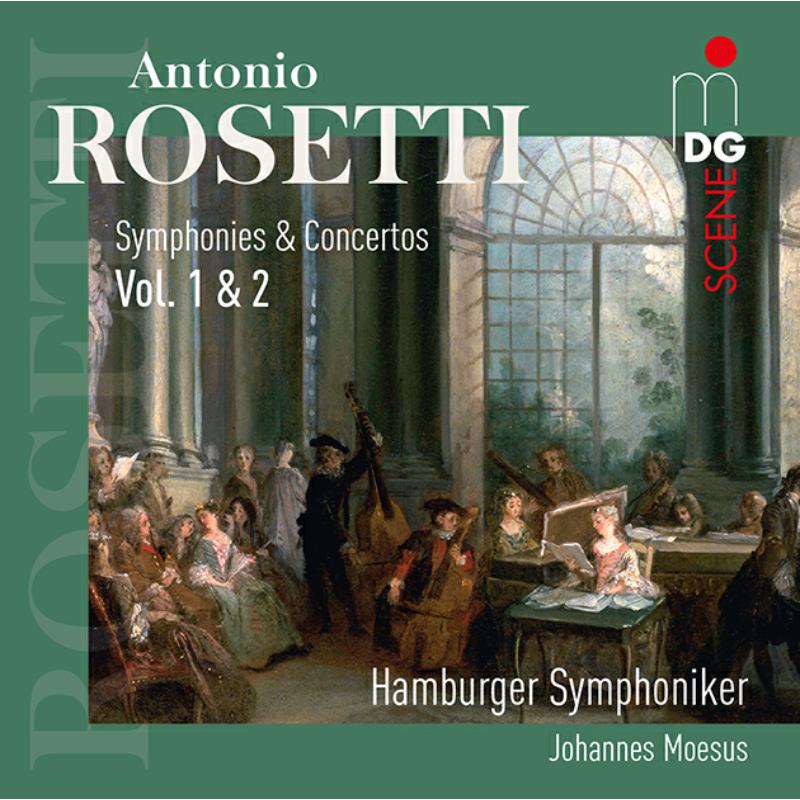 Picture of Hamburger Symphoniker; Johannes Moesus - Antonio Rosetti: Symphonies & Concertos