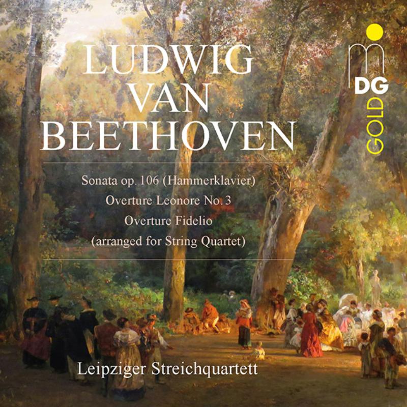 Picture of Leipzig String Quartet - Beethoven: Sonatas & Overtures Arr. String Quartet