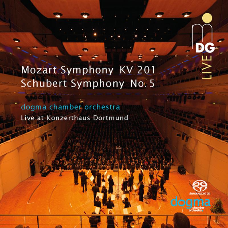 Picture of Dogma Chamber Orchestra; Mikhail Gurewitsch - Mozart: Symphony A-Major KV 201; Schubert: Symphony B Flat M