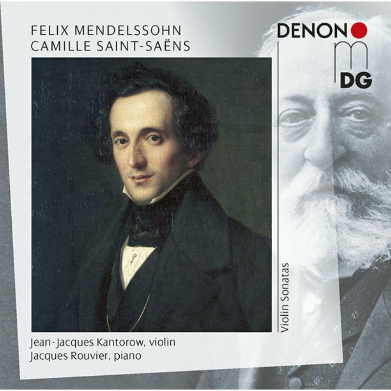 Picture of Jean-Jacques Kantorow; Jacques Rouvier - Mendelssohn/Saint-Saens: Violin Sonatas