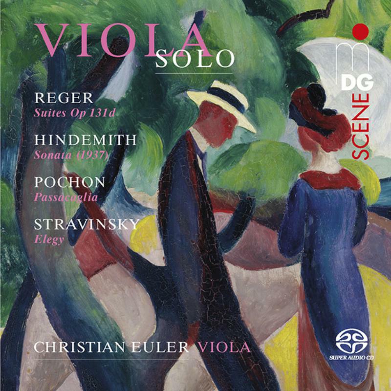 Picture of Christian Euler - Solo Sonatas For Viola: Hindemith; Reger; Stravinsky (SACD)