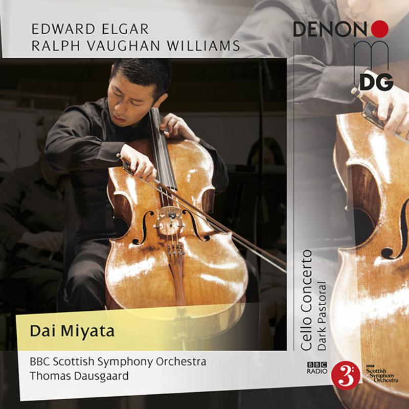 Picture of Dai Miyata; BBC Scottish Symphony Orchestra; Dausgaard - Elgar: Cello Concerto / Vaughan Williams: Dark Pastoral