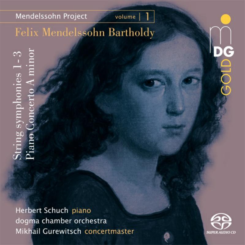 Picture of Herbert Schuch; Dogma Chamber Orchestra; Mikhail Gurewitsch - String Symphonies 1 - 3 & Piano Concerto A Minor
