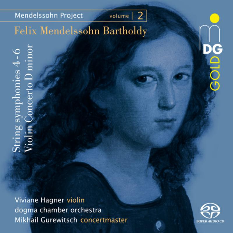Picture of Viviane Hagner; Dogma Chamber Orchestra; Mikhail Gurewitsch - String Symphonies 4-6 / Violin Conc. In D Minor