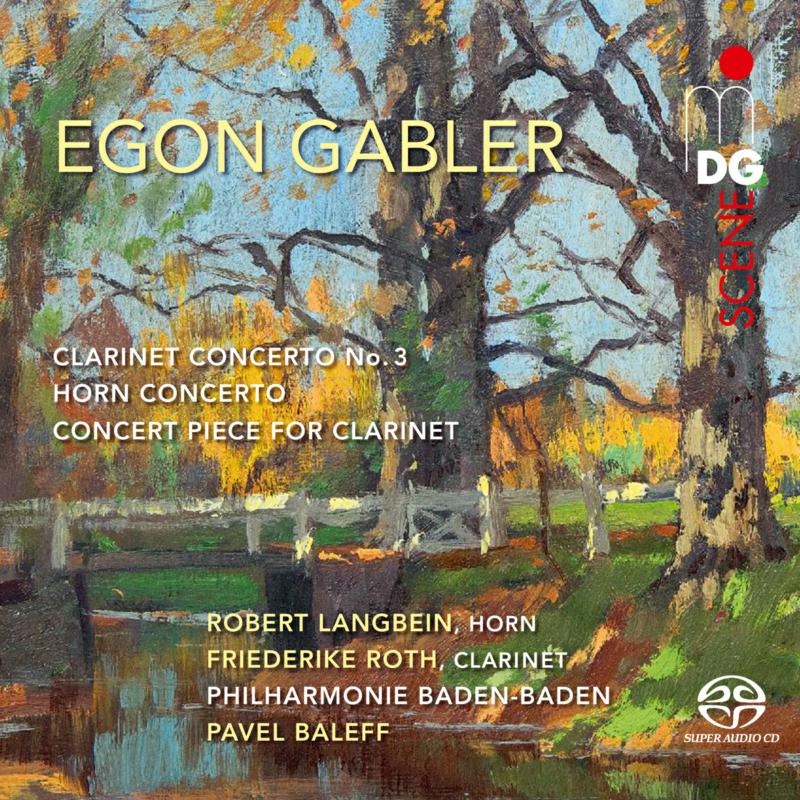 Picture of Robert Langbein; Friederike Roth; Philharmonie Baden-Baden - Egon Gabler: Clarinet Concerto No. 3; Horn Concerto