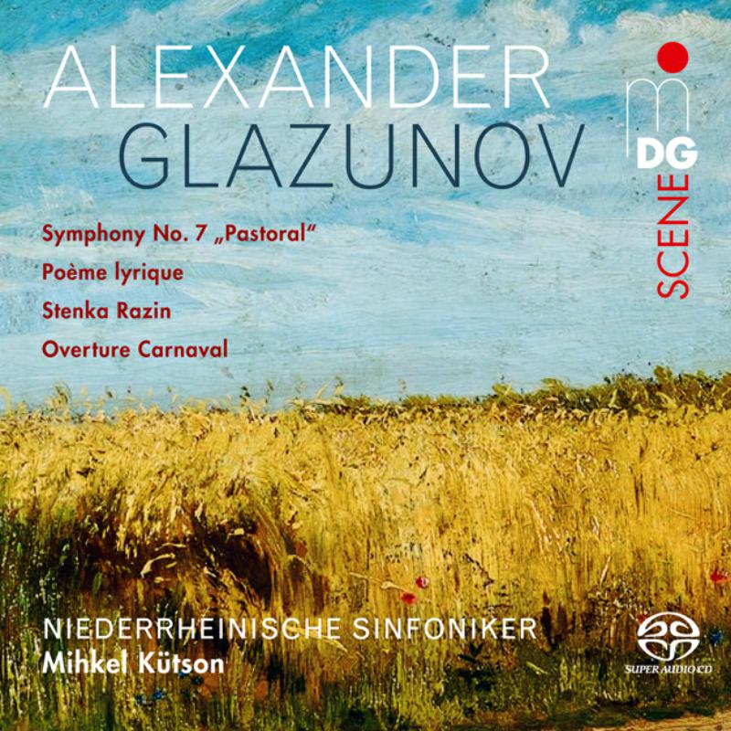 Picture of Niederrheinische Sinfoniker; Mihkel Kutson - Glazunov: Symphony No. 7; Poeme Lyrique Op. 12