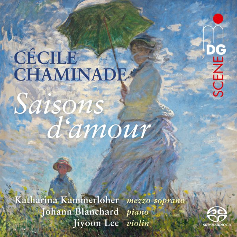 Picture of Katharina Kammerloher (mezzo-soprano); Johann Blanchard (piano); Jiyoon Lee (violin) - Cecile Chaminade: Saisons d'amour