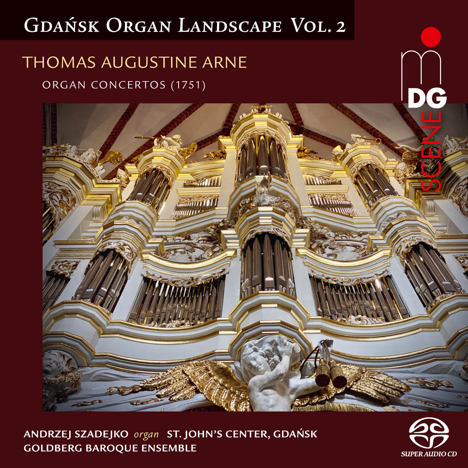 Picture of Andrzej Szadejko, Goldberg Baroque Ensemble - Arne: Organ Concertos