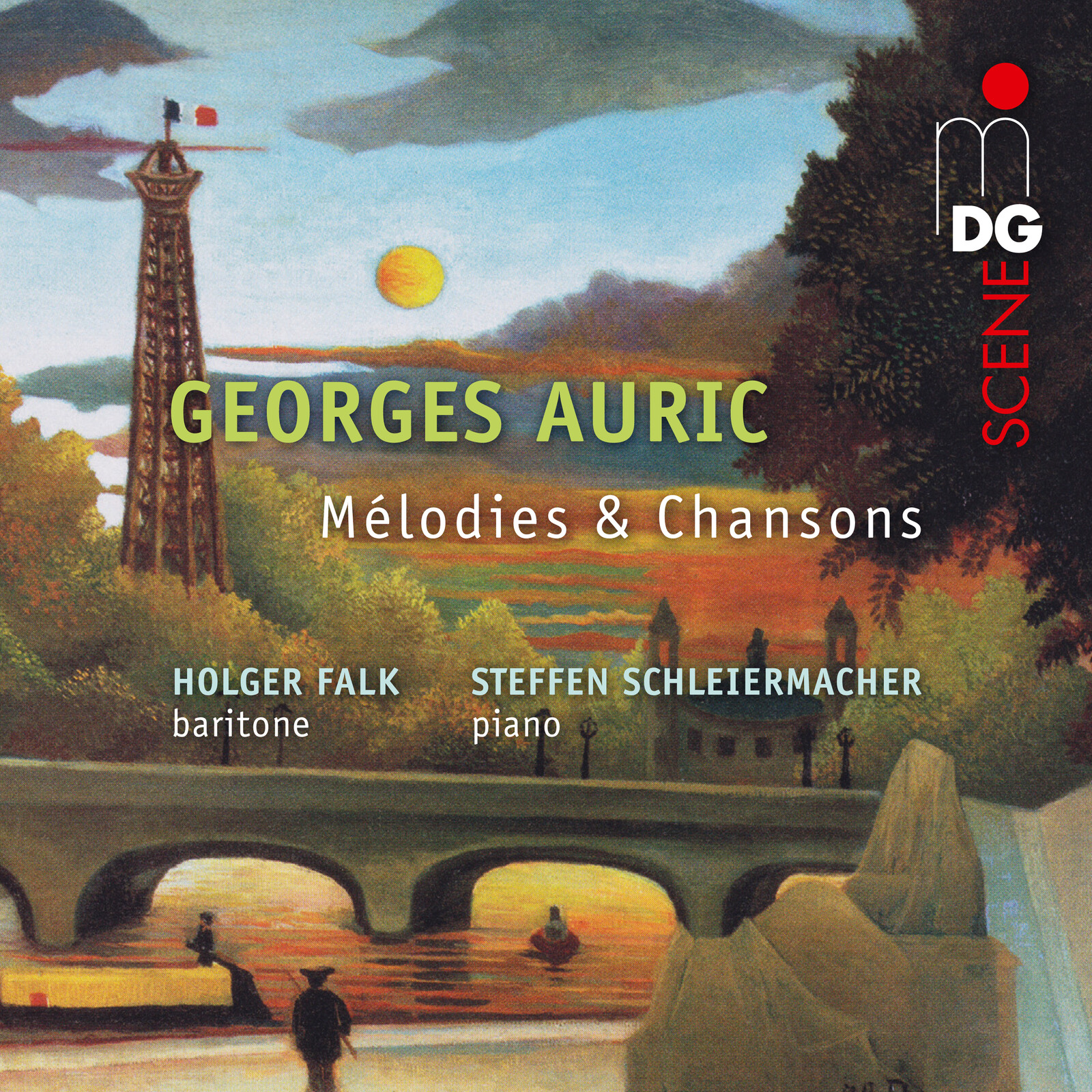 Picture of Holger Falk, Steffen Schleiermacher - Georges Auric - Melodies & Chansons