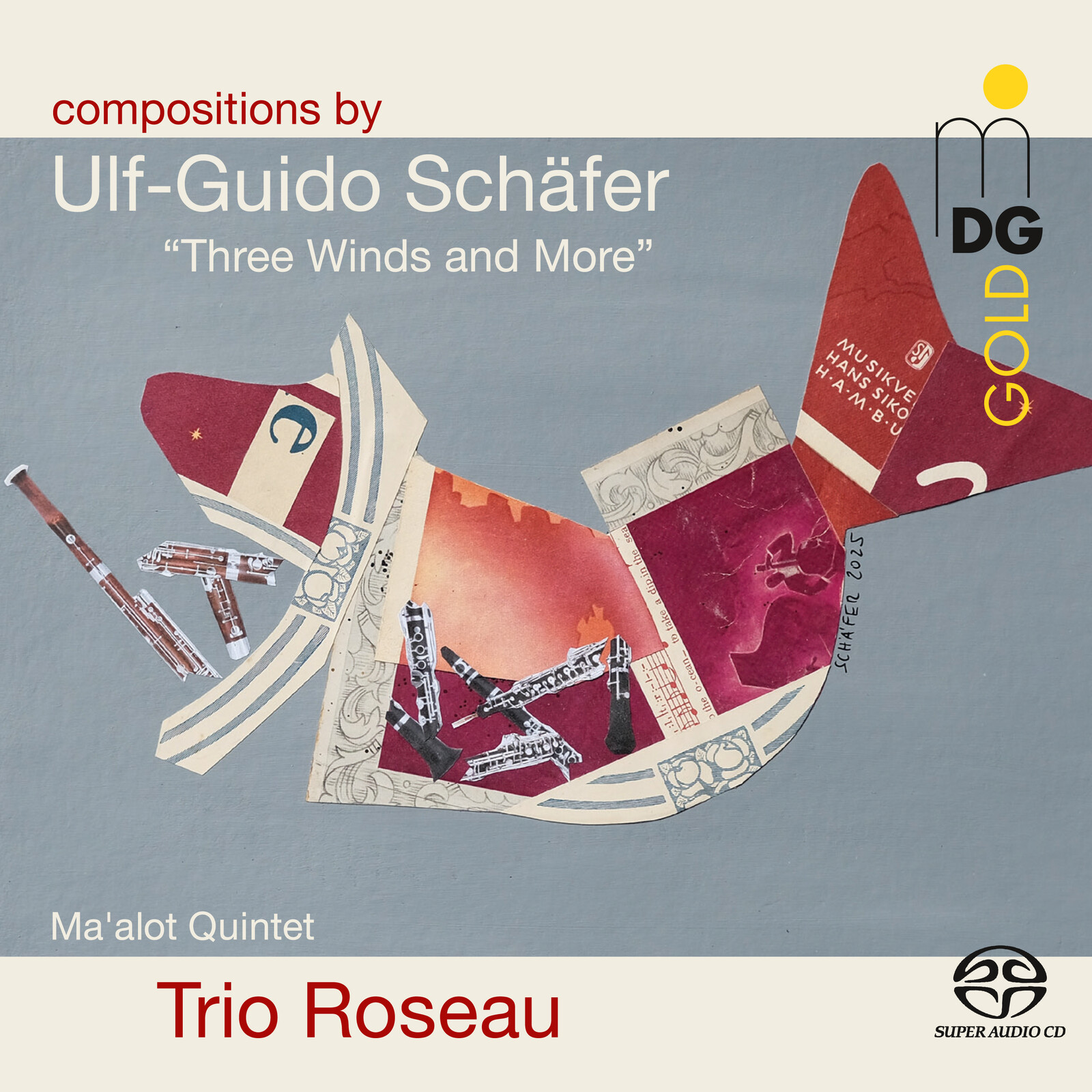 Picture of Ma'alot Quintett, Trio Roseau - Ulf-Guido Schafer: Three Winds and More