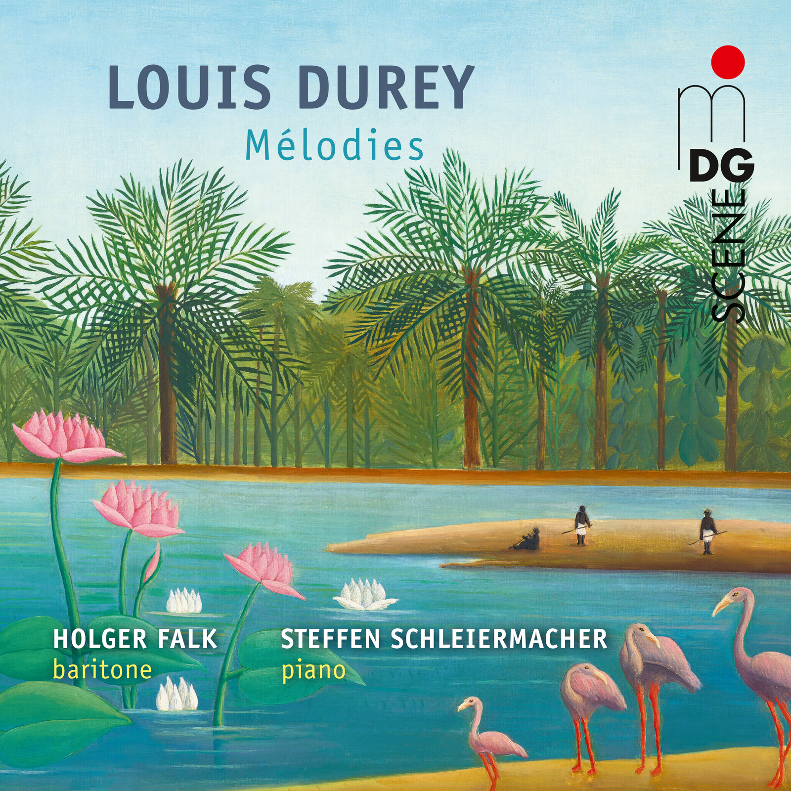 Picture of Holger Falk, Steffen Schleiermacher - Louis Durey Melodies