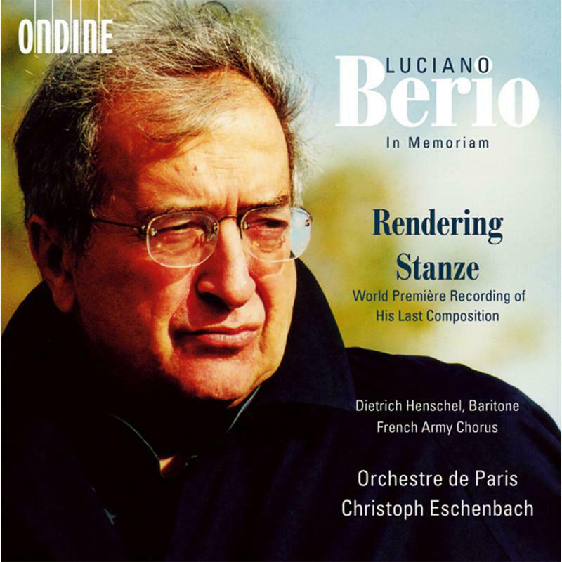 Picture of Orchestre De Paris:Eschenbach - RENDERING, STANZE