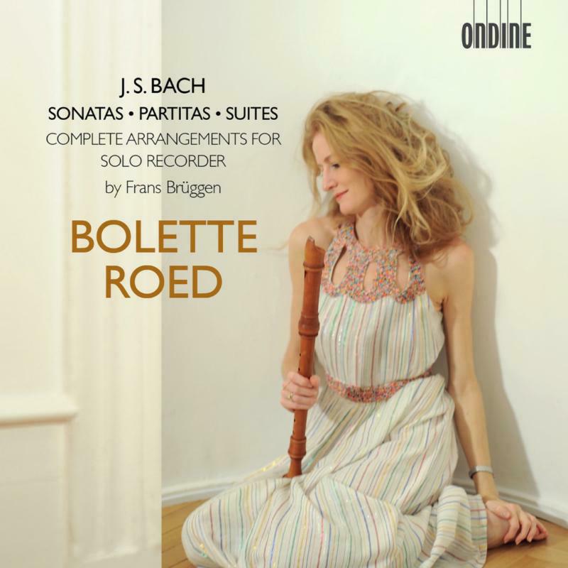 Picture of Bolette Roed - Johann Sebastian Bach: Sonatas, Partitas, Suites - Complete Arrangements for Solo Records by Frans Br?ggen
