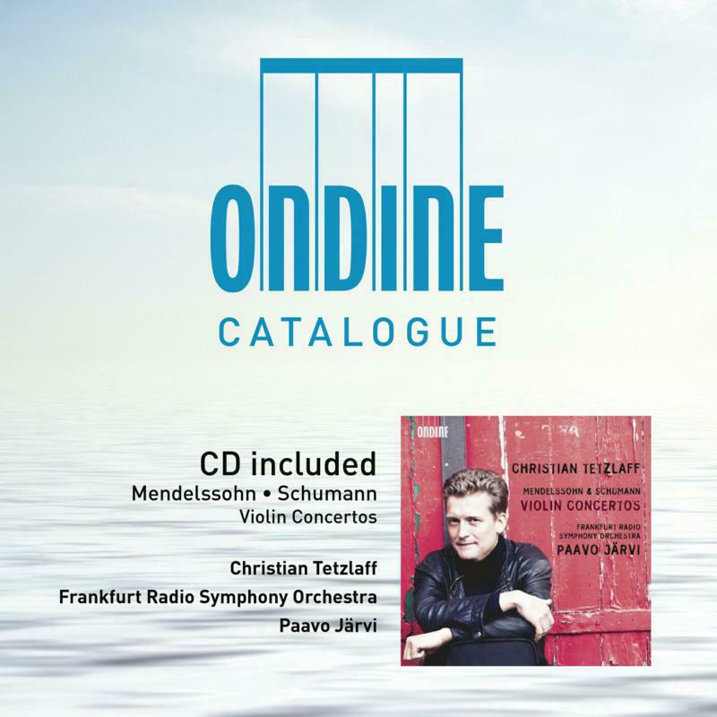 Picture of Tetzlaff/Frankfurt Rso/Jarvi - Ondine Catalogue: CD Included - Mendelssohn and Schumann Violin Concertos