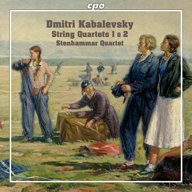 Picture of Stenhammar Quartet - Dmitri Kabalevsky: String Quartets 1 & 2