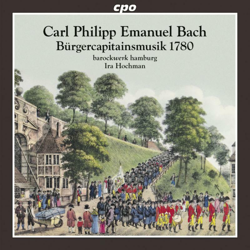 Picture of Barockwerk Hamburg/Hochman - Cpe Bach: Burgerkapitanmusik
