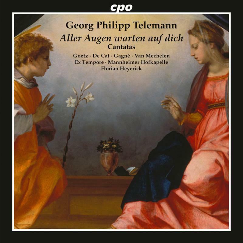 Picture of Various - Georg Philipp Telemann: Aller Augen warten auf dich - Cantatas