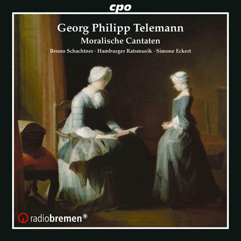 Picture of Schachtner/Ham Rats/Eckert - Georg Philipp Telemann: Moralische Cantaten