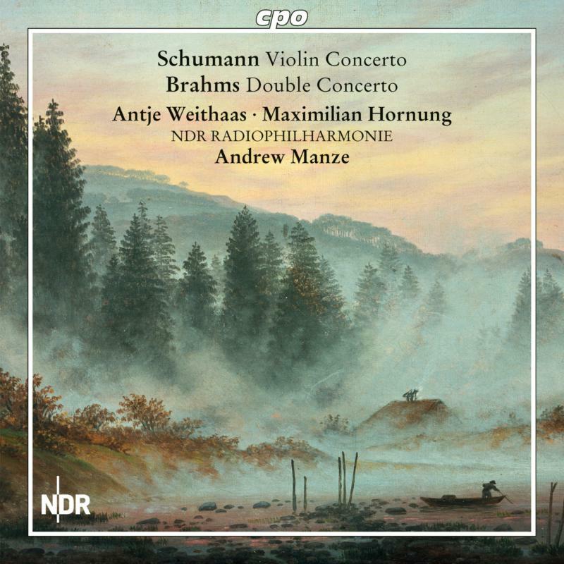 Picture of Ndr Radiophilharmonie/Manze - Robert Schumann: Violin Concerto, Johannes Brahms: Double Concerto