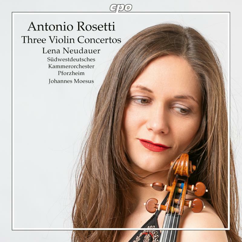 Picture of Neudauer/Sudwest Orch/Moesus - Antonio Rosetti: Three Violin Concertos