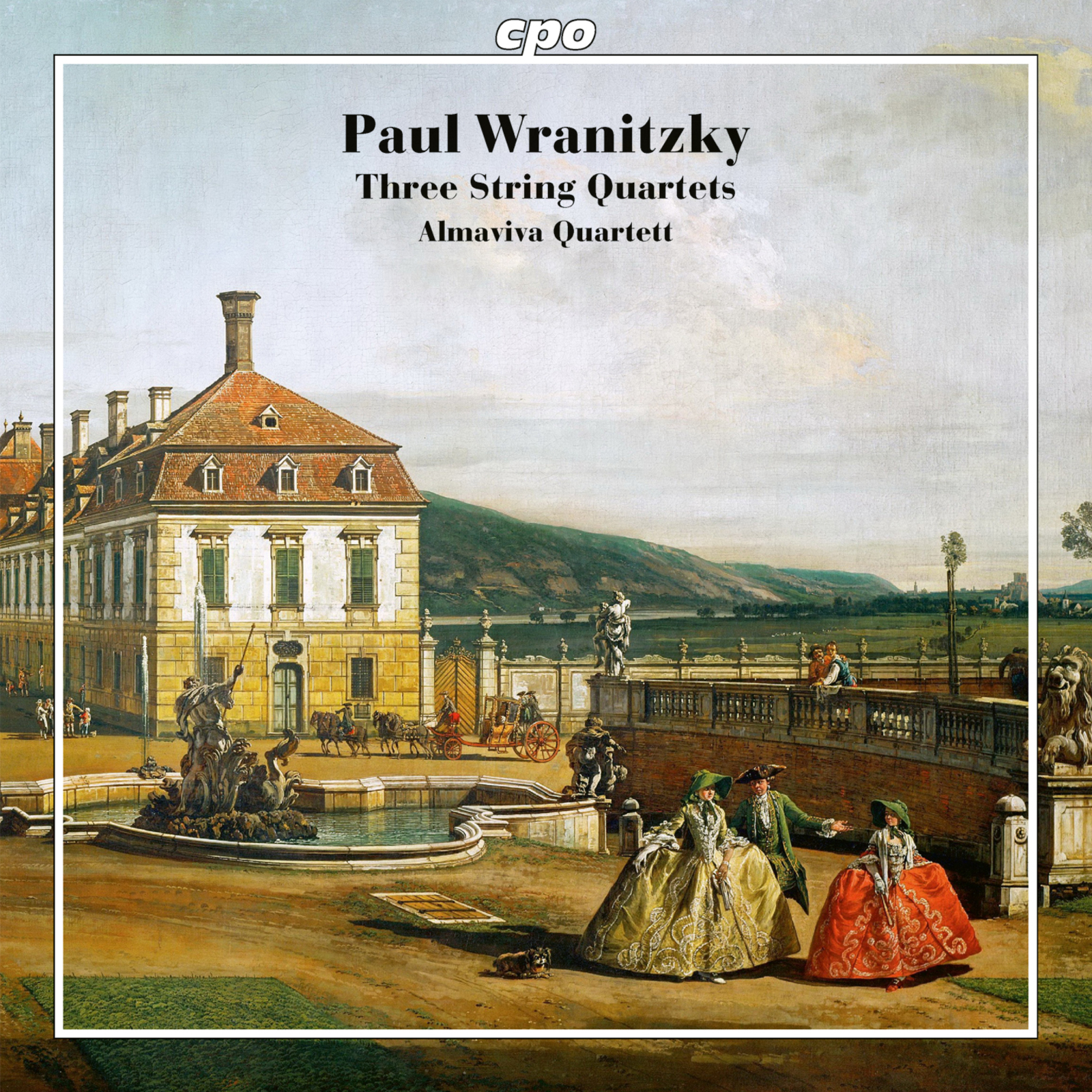 Picture of Almaviva Quartet - Paul Wranitzky: Three String Quartets Op. 32 No. 4; Op. 2 No. 2 & Op. 49
